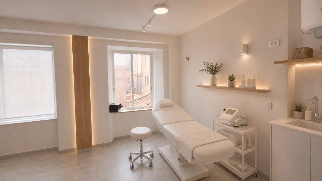 Equipamento profissional de estética no Espaço NURE